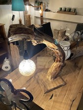 Tischlampe holzlampe eichenhol gebraucht kaufen  Bastheim