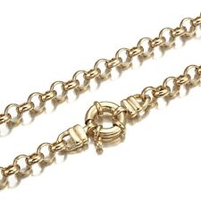 Usado, Colar de corrente de ouro amarelo 18K GL sólido antigo fecho de bóia salva-vidas comprar usado  Enviando para Brazil