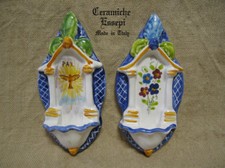 Acquasantiera ceramica colonne usato  Signa