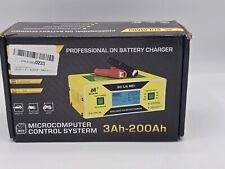 Carregador de bateria de carro Smart Trickle Charger 6V/8V/12V/14V/16V/24V 0-10Amp LCD B... comprar usado  Enviando para Brazil