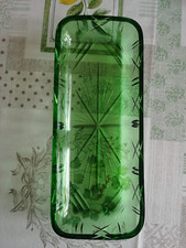 Vintage grünes glas gebraucht kaufen  Wittenberge