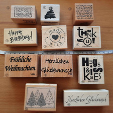 Holzstempel gebraucht motive gebraucht kaufen  Mühltal