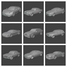 Printed scale cars usato  Nova Milanese