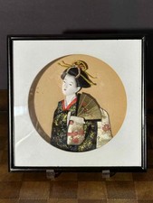 Framed japanese geisha for sale  Naples