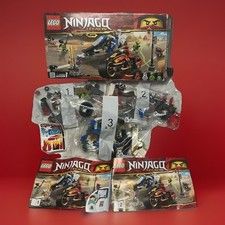 CONJUNTO LEGO NINJAGO 70667 - KAI’S BLADE CYCLE & ZANE’S SNOWMOBILE. COMPLETO E NA CAIXA comprar usado  Enviando para Brazil