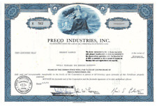 Usado, Certificado de estoque Preco Industries Inc comprar usado  Enviando para Brazil