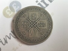 1928 Giorgio V Argento Fiorino 500) 11.31 G ⌀ 28.3 MM Km#834 , Sp #4038 comprar usado  Enviando para Brazil