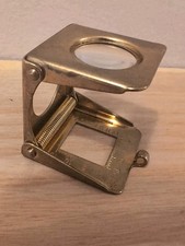 Brass folding magnifying for sale  ERITH