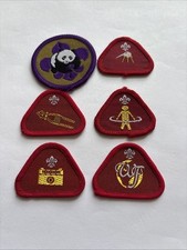 Six scout badges. for sale  BLYTH