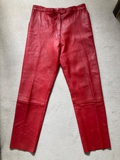 Ladies red leather for sale  RICKMANSWORTH