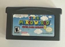Super Mario World Super Mario Advance 2 GBA autêntico Game Boy Advance 2002 comprar usado  Enviando para Brazil