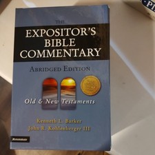 Book Hardcover Expositor's Bible Commentary abridged Barker Kohlenberger NEW comprar usado  Enviando para Brazil