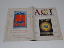 A.c.i. 1926 rivista usato  Bussoleno