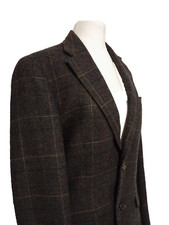 Brown wool blend for sale  HULL