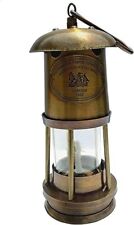 Lâmpada de bronze para lanterna a óleo para barraca de navio de acampamento vidro vermelho 6 polegadas comprar usado  Enviando para Brazil