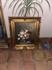 Vintage floral oil for sale  Provo