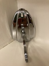 Suporte de secador de cabelo vintage cromado montado na parede decoração retrô por volta de 1950-1960 comprar usado Suporte de secador de cabelo vintage cromado montado na parede decoração retrô por volta de 1950-1960 comprar usado  Enviando para Brazil