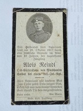 Sterbebild 1wk soldat gebraucht kaufen  Waging a.See
