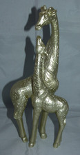 Gold resin giraffe for sale  MARKET RASEN