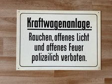 Altes großes blechschild gebraucht kaufen  Kiel
