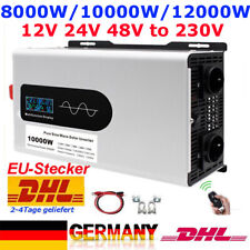 Używany, 8000W 12000W Max 12V 24V 48V - 230V czysta sinusoidalna przetwornica napięcia falownik na sprzedaż  Wysyłka do Poland