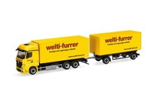 Herpa LKW MB Actros 18 Bigspace WKHZ Welti-furrer 319355 comprar usado  Enviando para Brazil