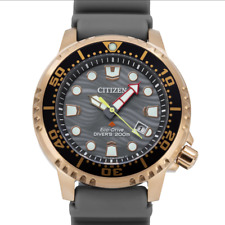 Citizen Eco-Drive Promaster relógio de mergulho tom ouro rosa mostrador cinza BN0163-00H comprar usado  Enviando para Brazil
