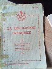Révolution française histoir d'occasion  Grenoble-