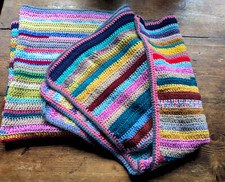 Hand crochet rug for sale  HOLYHEAD