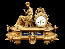 Antique clock french for sale  SOUTHPORT