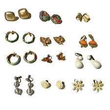 Vtg earrings clip for sale  Old Bridge