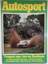 Autosport 1978 nov for sale  UK
