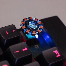 1 peça de teclas RGB feitas à mão Iron Man reactor resina para presentes de teclado mecânico comprar usado  Enviando para Brazil