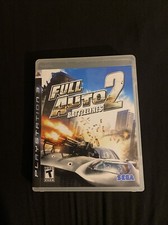 Full Auto 2 PS3 Battllines na caixa com manual (Sony PlayStation 3, 2006) comprar usado  Enviando para Brazil