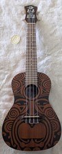 Ukulele acústico Luna UKE TRIBAL tamanho concerto mogno - cetim natural  comprar usado  Enviando para Brazil