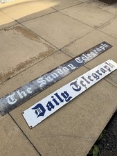 Pair enamel signs for sale  NORTHAMPTON