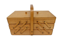 Vintage wooden sewing for sale  HASSOCKS