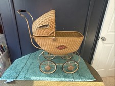 Antique wicker baby for sale  Kent