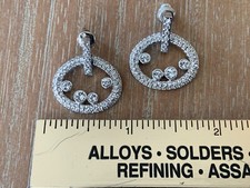 Swarovski crystal earrings d'occasion  Expédié en Belgium
