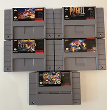 Lote de jogos Super Nintendo SNES Aladdin Chuck Rock Pitfall Tetris 2 Stunt Race Work comprar usado Lote de jogos Super Nintendo SNES Aladdin Chuck Rock Pitfall Tetris 2 Stunt Race Work comprar usado  Enviando para Brazil