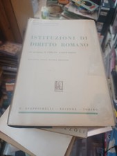 Pietro bonfante istituzioni usato  Torino