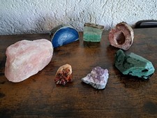 Mineralien konvolut rosenquarz gebraucht kaufen  Emmendingen