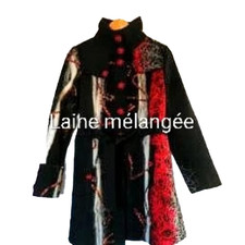 Manteau femme noir d'occasion  La Ferté-Milon