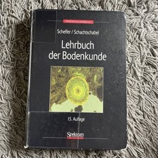 Lehrbuch bodenkunde scheffer gebraucht kaufen  Kiel