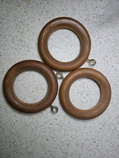 Wooden curtain rings for sale  Richmond
