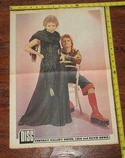 David Bowie Vintage Jornal do Reino Unido 1974 Pôster 16 1/2 X 23 Polegadas Diamante Lulu #3, usado comprar usado  Enviando para Brazil