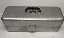 Caixa de equipamento de alumínio vintage Umco modelo 42 muito boa sem queima de minhoca comprar usado  Enviando para Brazil