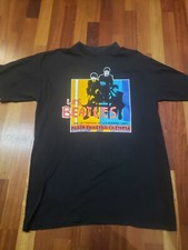 Rare Vintage 90s Les Beatles Paris Theatre Olympia Blvd Des Capucines T Shirt... na sprzedaż  PL
