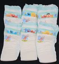6 Fraldas Sesame Street Vintage Pampers Baby Dry tamanho 6 designs diferentes 2009 comprar usado  Enviando para Brazil