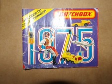 Catalogue matchbox 1975 d'occasion  Saint-Priest-en-Jarez